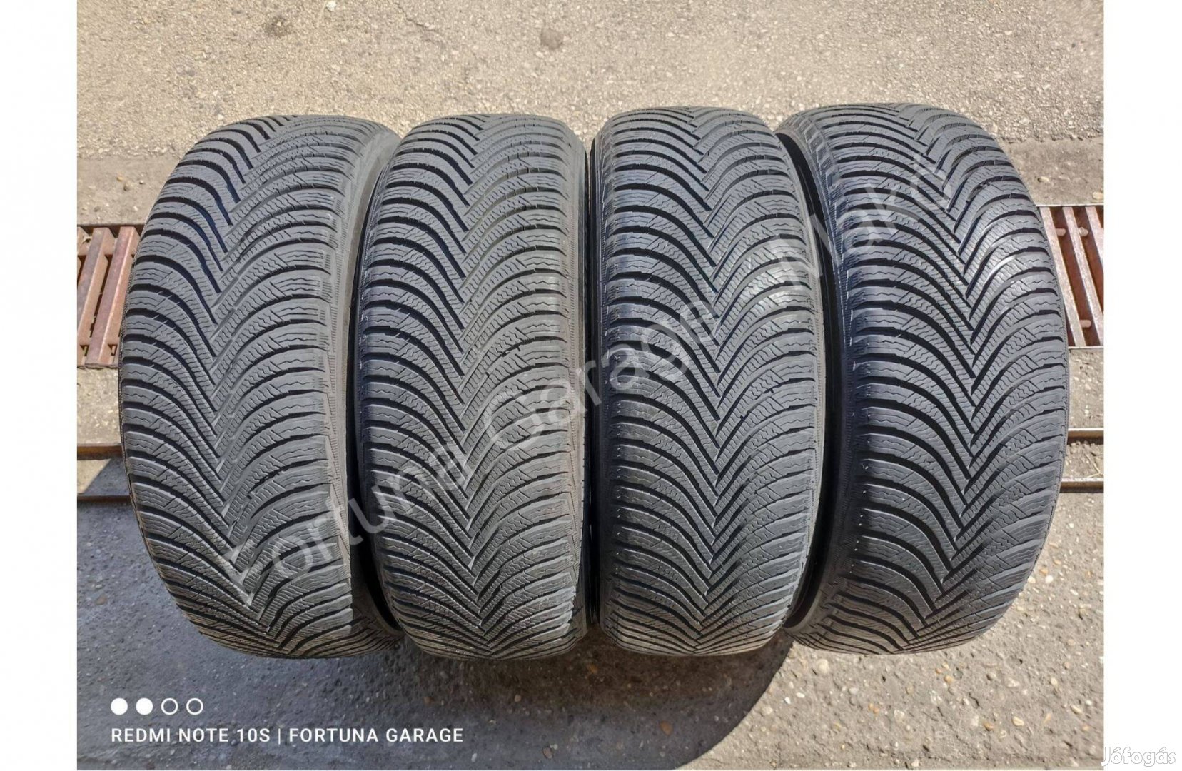 215/60 R17" Michelin A5 használt téli garnitúra