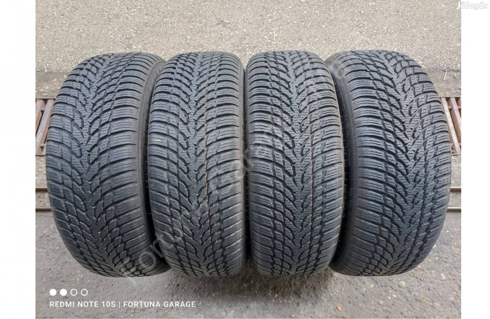 215/60 R17" Nokian újszerű téli garnitúra