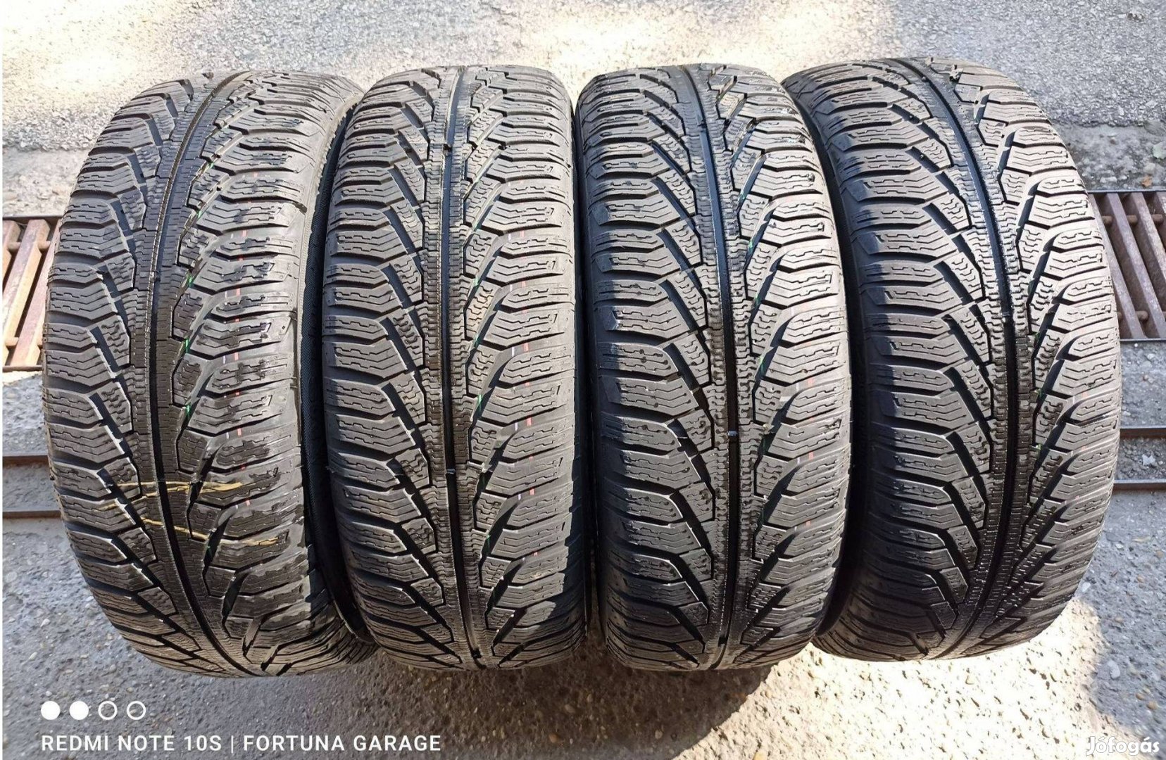 215/60 R17" Uniroyal használt téli garnitúra