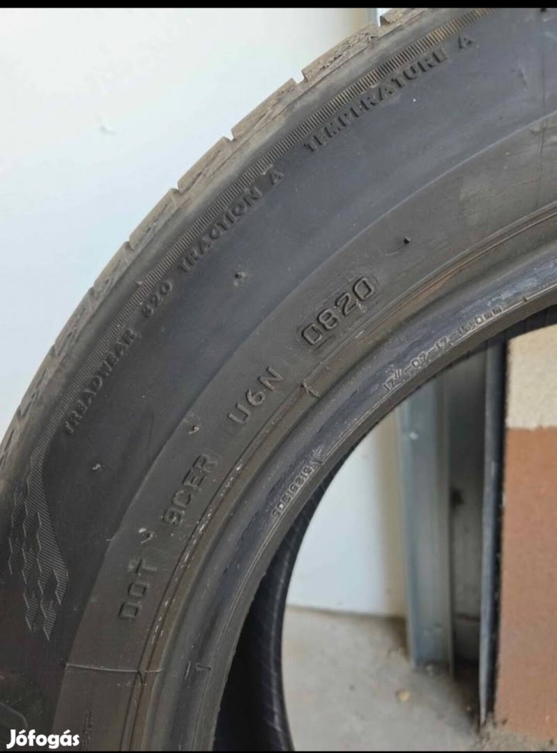 215/60 R17 bridgestone nyári gumi dot 0820