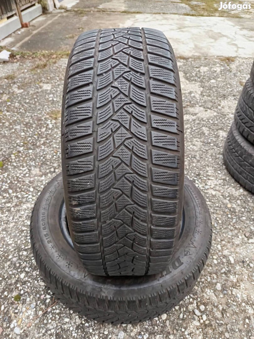 215/60 r16 1éves 2db Dunlop téli gumi eladó