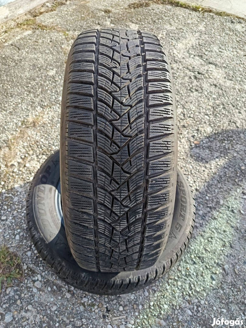 215/60 r16 4éves 80%os 2db Dunlop téli gumi eladó