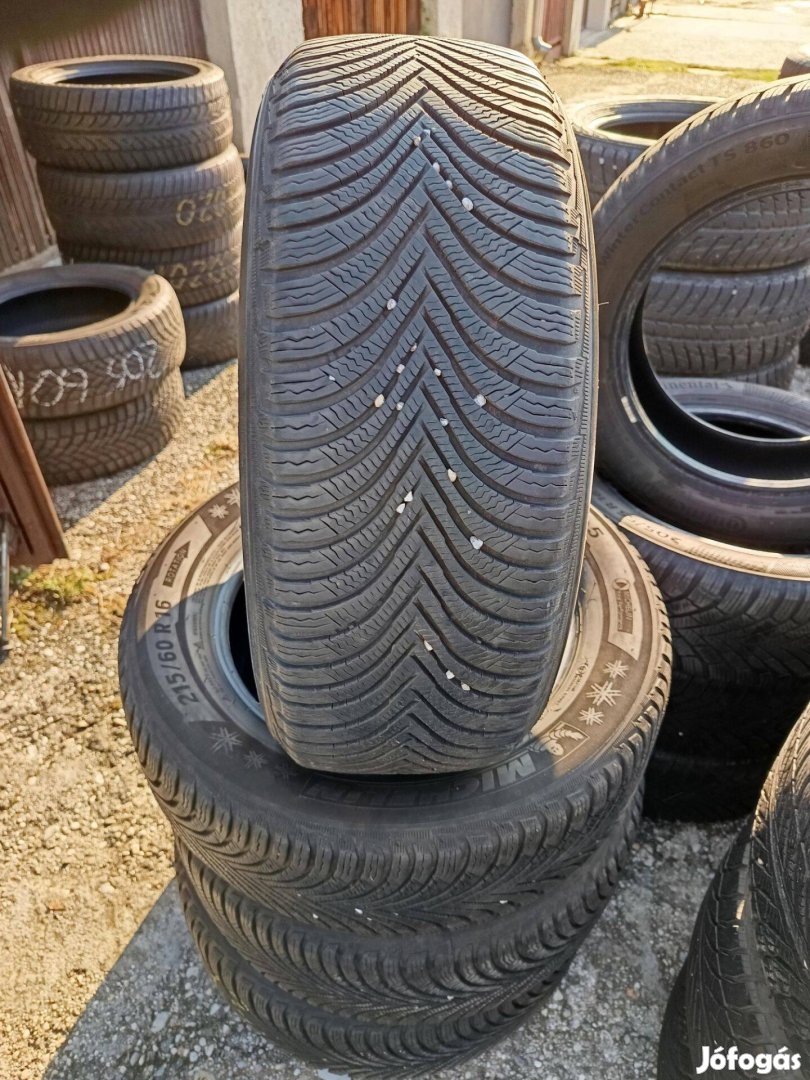 215/60 r16 80%os 4db Michelin téli gumi eladó