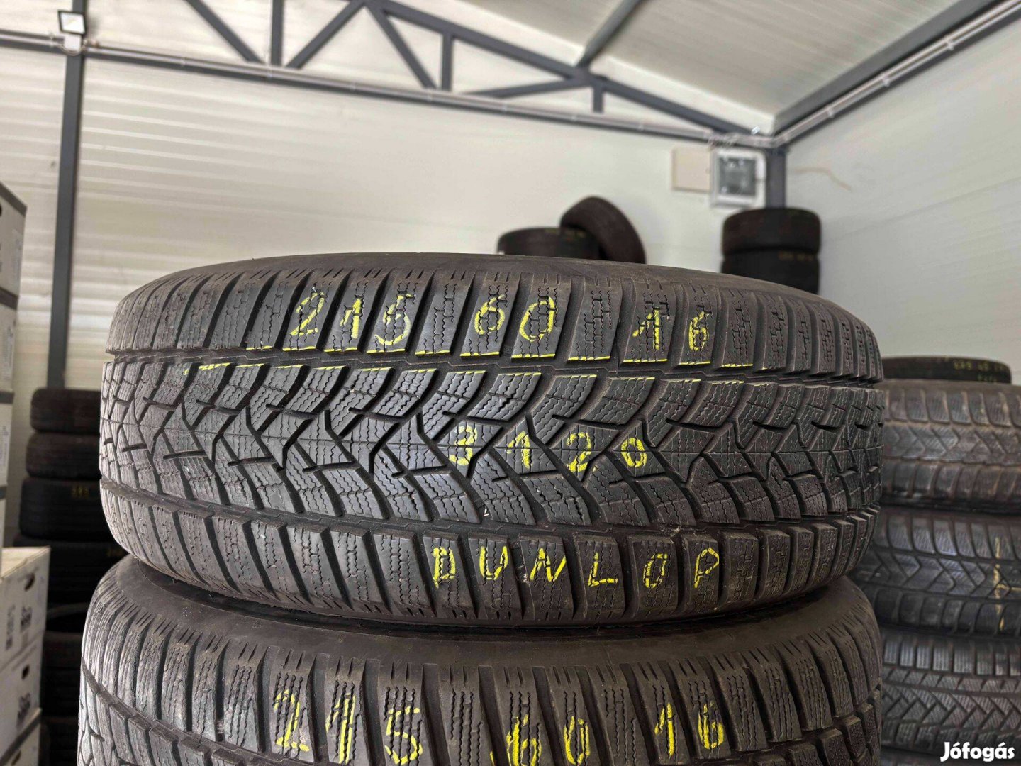 215/60 r16 Dunlop 2020 téligumi 4db eladó 215/60r16 garnitúra