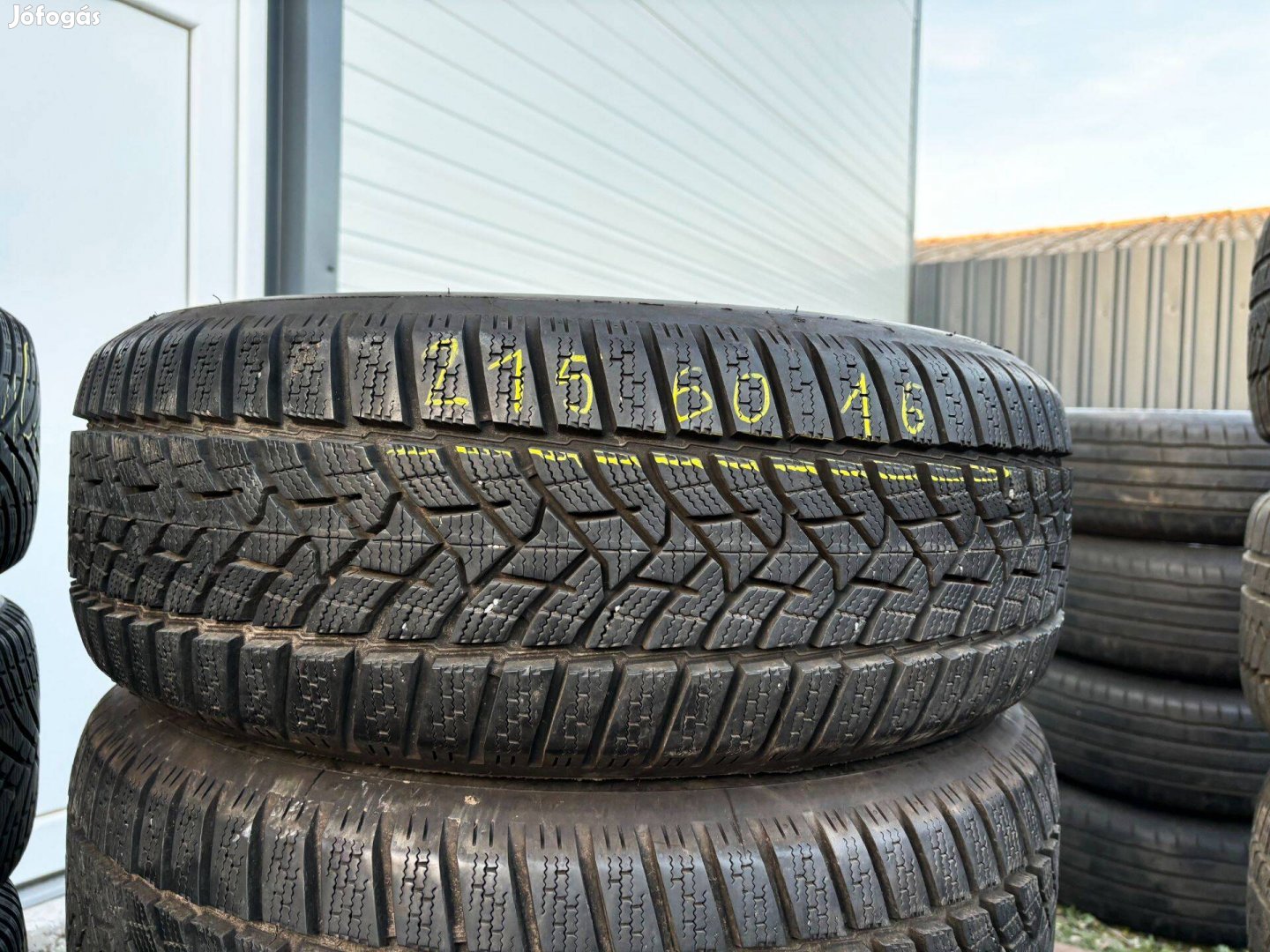 215/60 r16 Dunlop téligumi szett eladó 4db 215/60r16 garnitúra