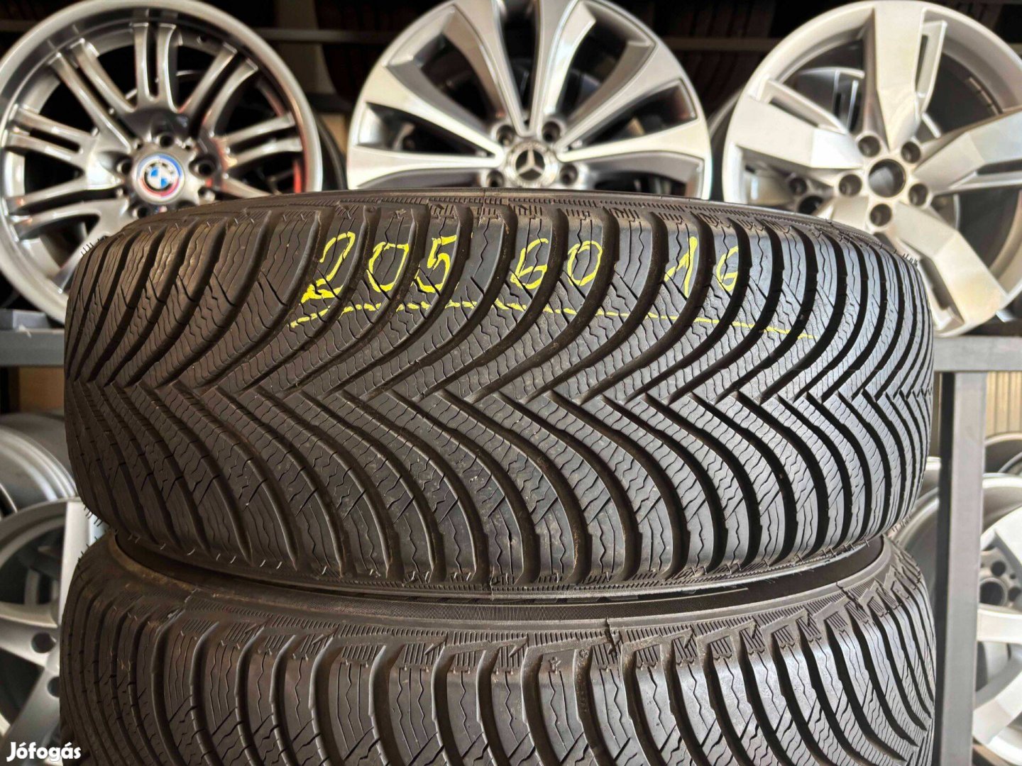 215/60 r16 Michelin 2020 téligumi 4db eladó 215/60r16 garnitúra