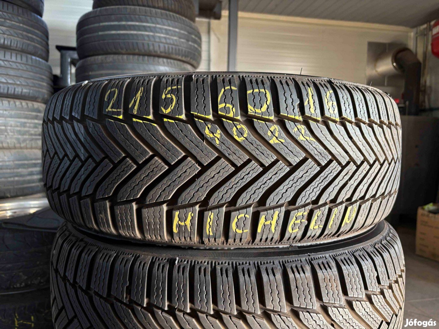 215/60 r16 Michelin 2022 téligumi 4db eladó 215/60r16 garnitúra