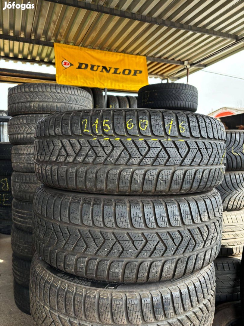 215/60 r16 Pirelli 6mm téligumi 2db eladó 215/60r16