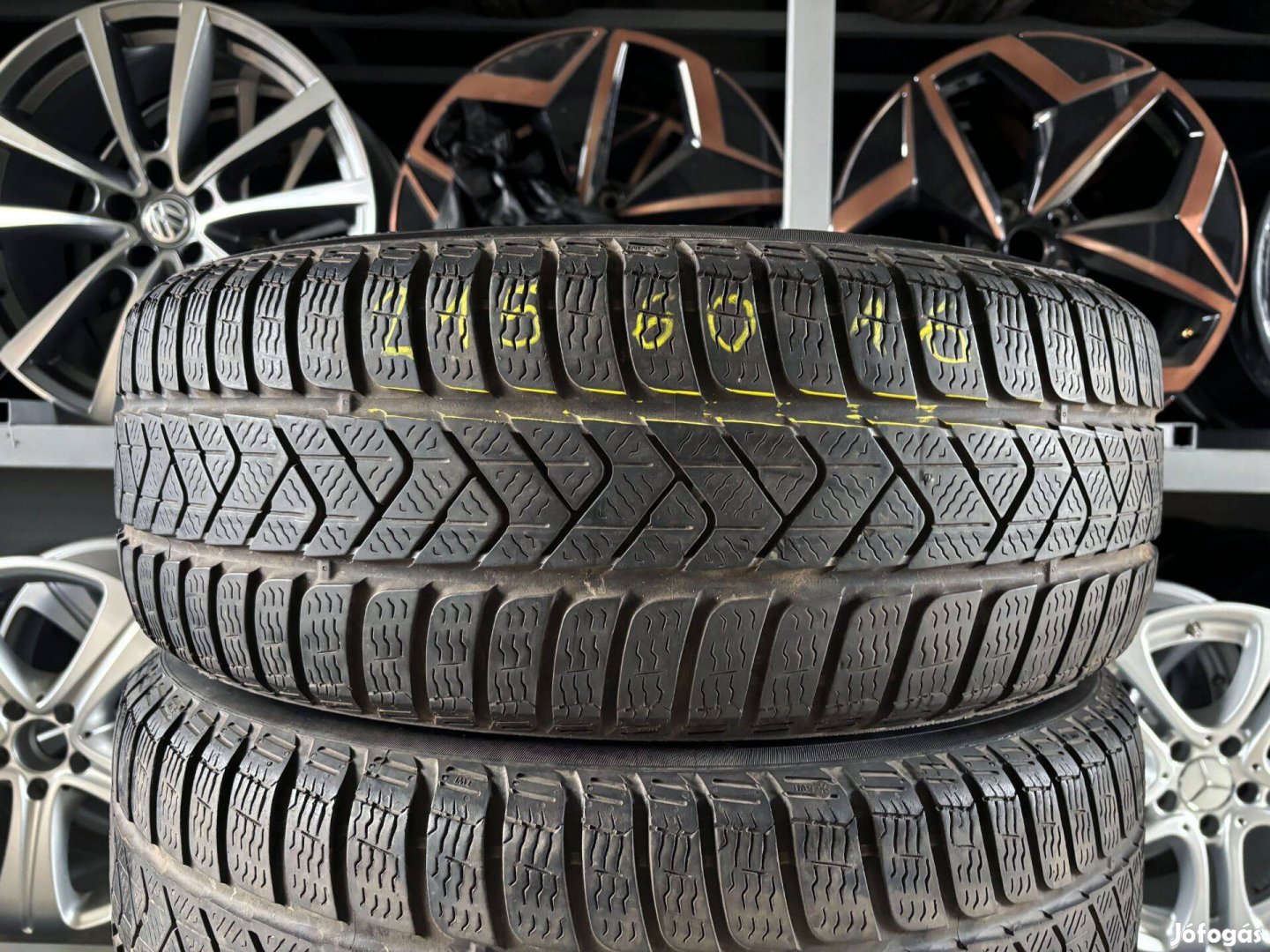 215/60 r16 Pirelli téligumi 4db eladó 215/60r16 garnitúra