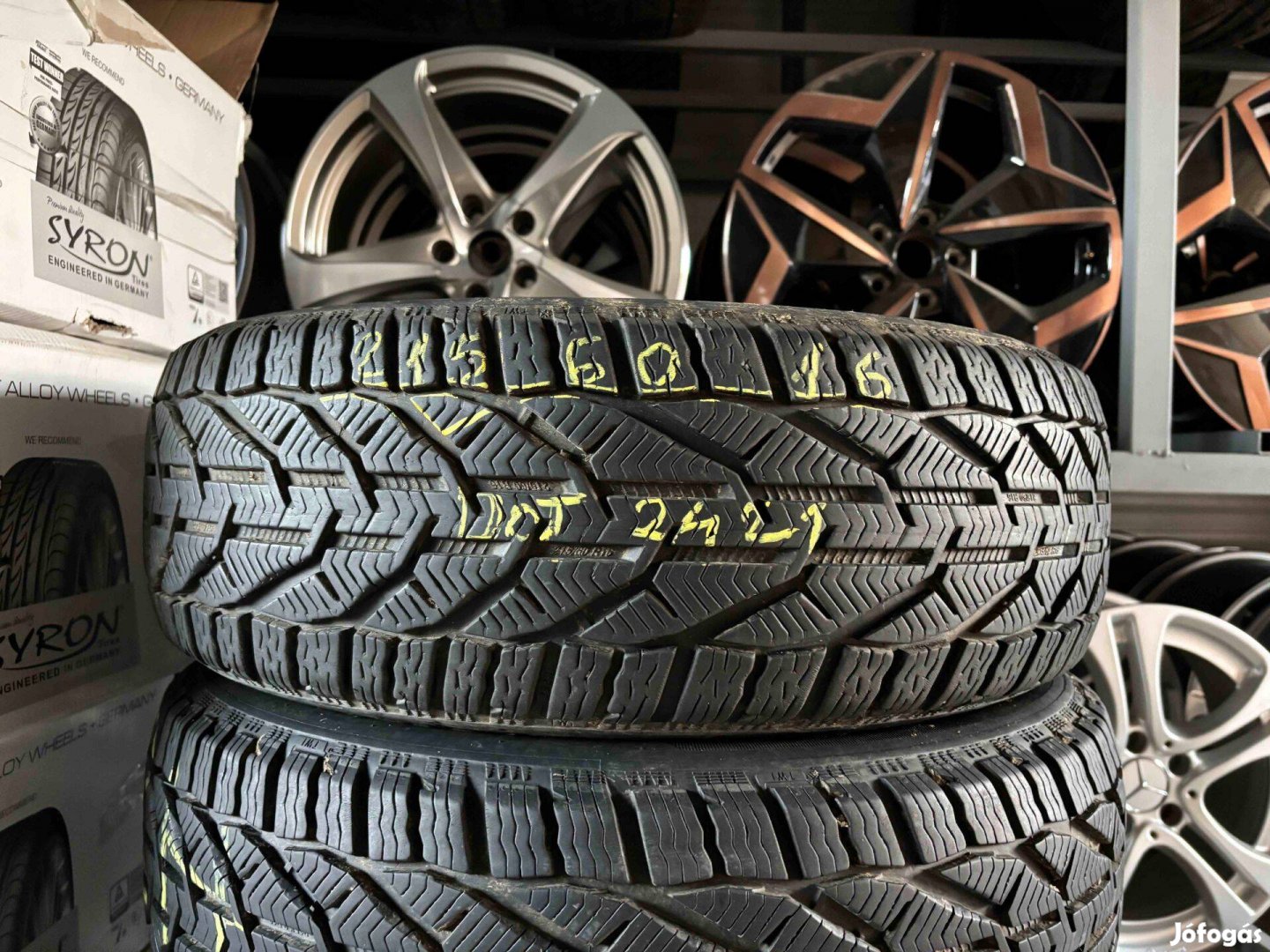 215/60 r16 Taurus dot2421 téligumi 4db eladó 215/60r16 garnitúra