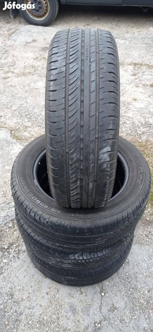 215/60 r17C 4éves 80%os 7mm 4db Nokian nyári gumi eladó