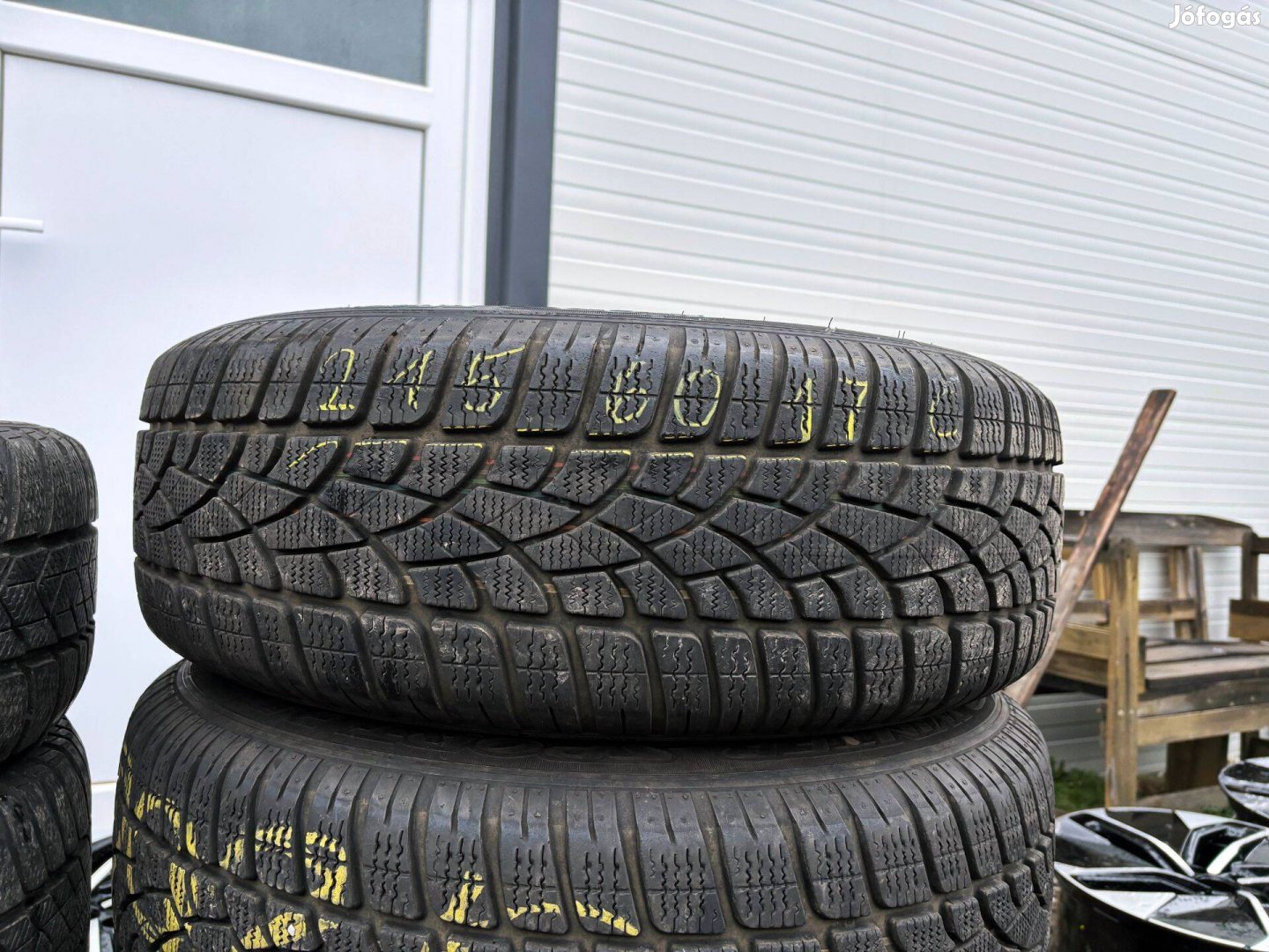 215/60 r17C Dunlop 7mm téligumi 4db eladó 215/60r17c R17 C