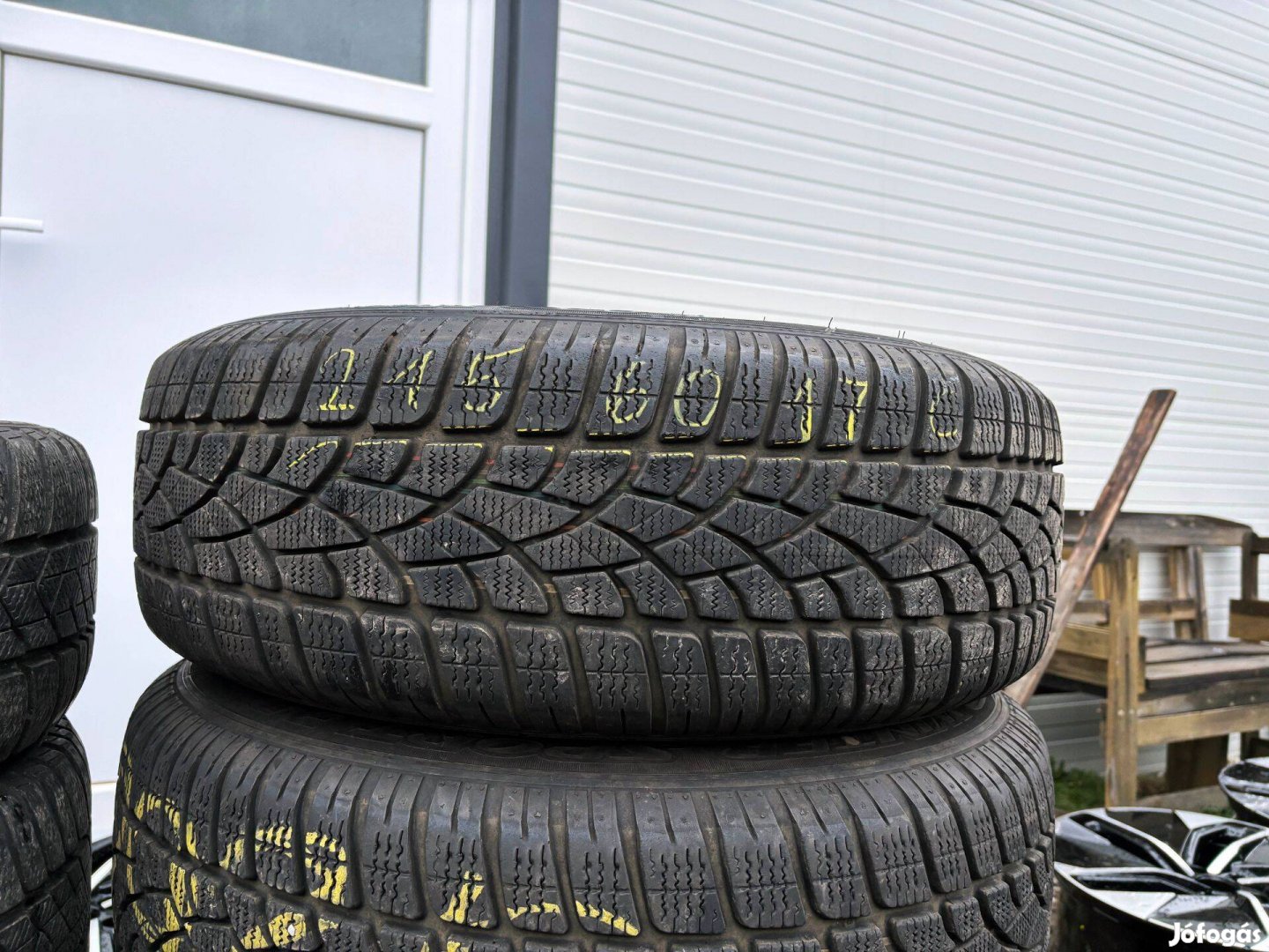 215/60 r17C Dunlop 7mm téligumi 4db eladó 215/60r17c R17 C