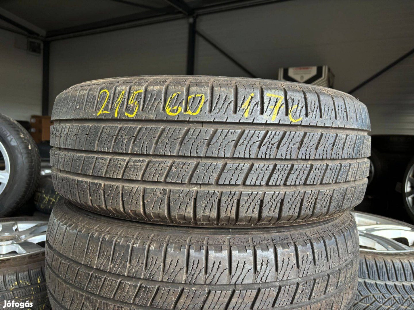 215/60 r17 C Goodyear téligumi 2db eladó 215/60r17C R17C