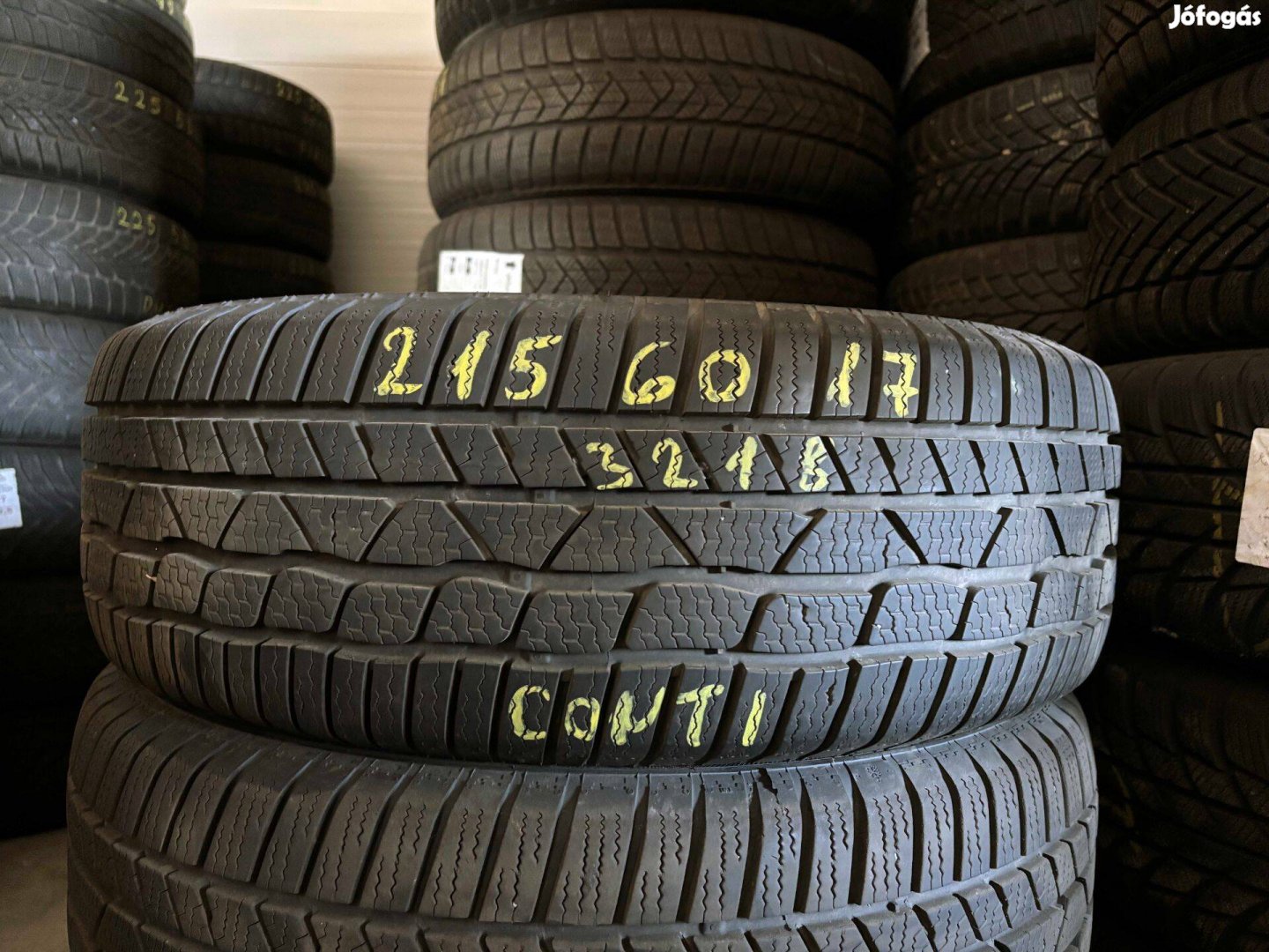 215/60 r17 Continental téligumi 4db eladó 215/60r17 garnitúra