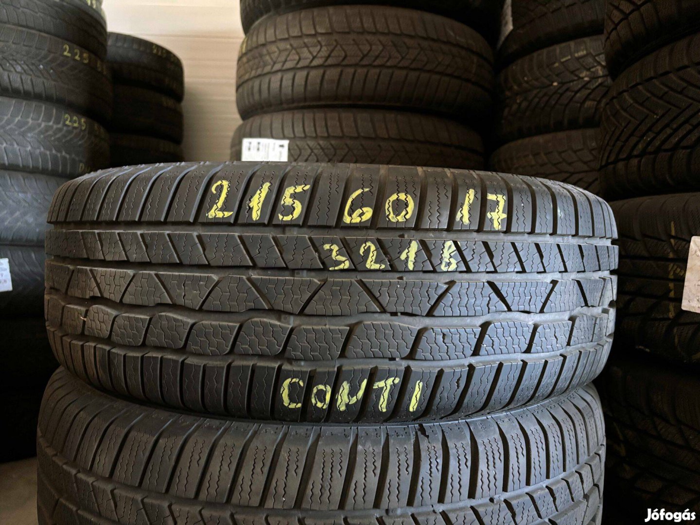 215/60 r17 Continental téligumi 4db eladó 215/60r17 garnitúra