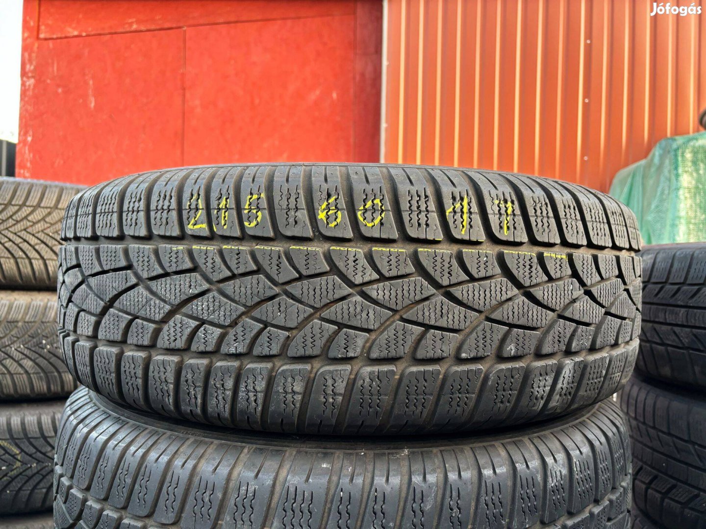 215/60 r17 Dunlop téligumi 4db eladó 215/60r17 garnitúra