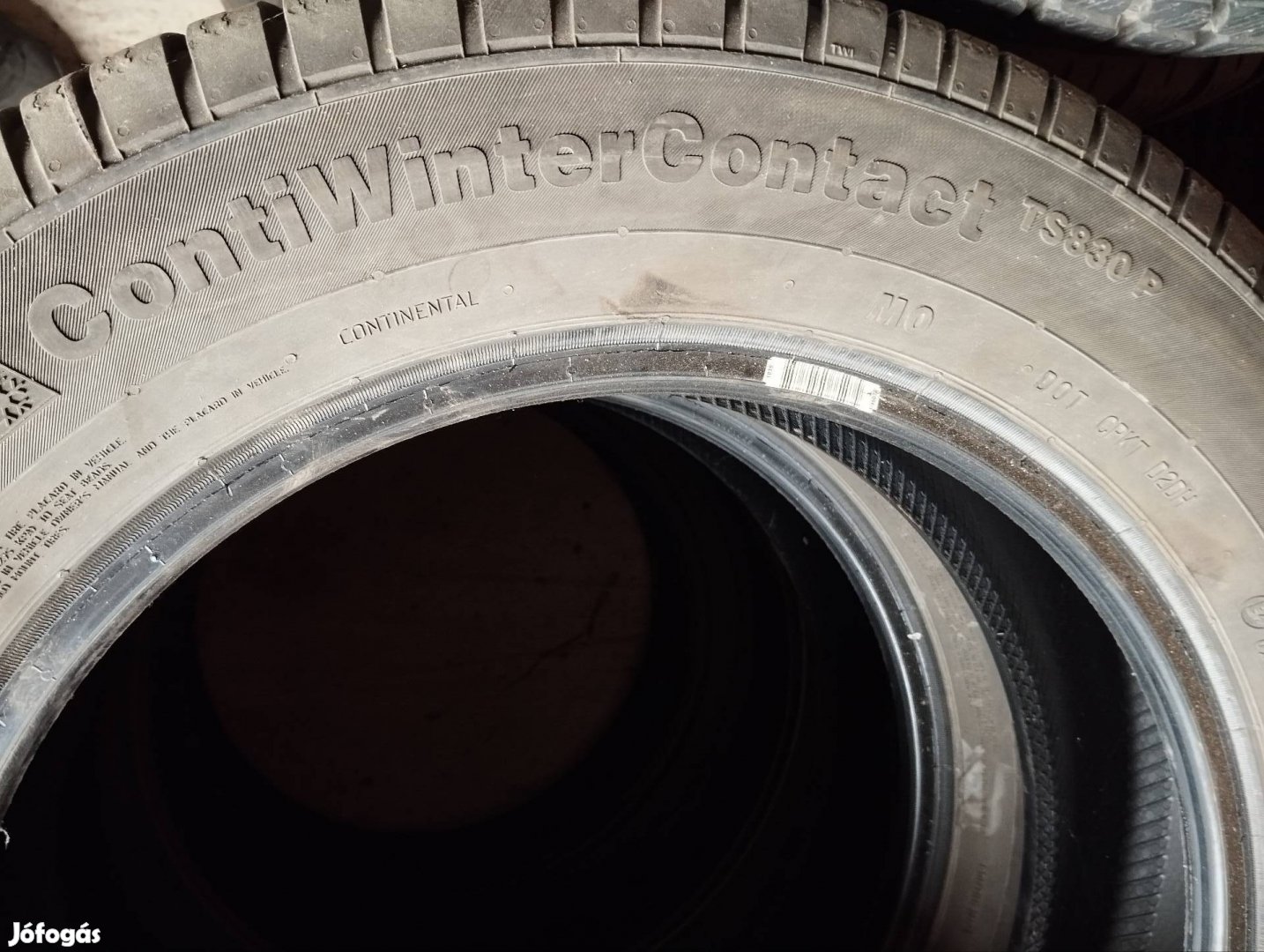 215/60 r17 Téli gumi Continental Németországból 7 mm-es.