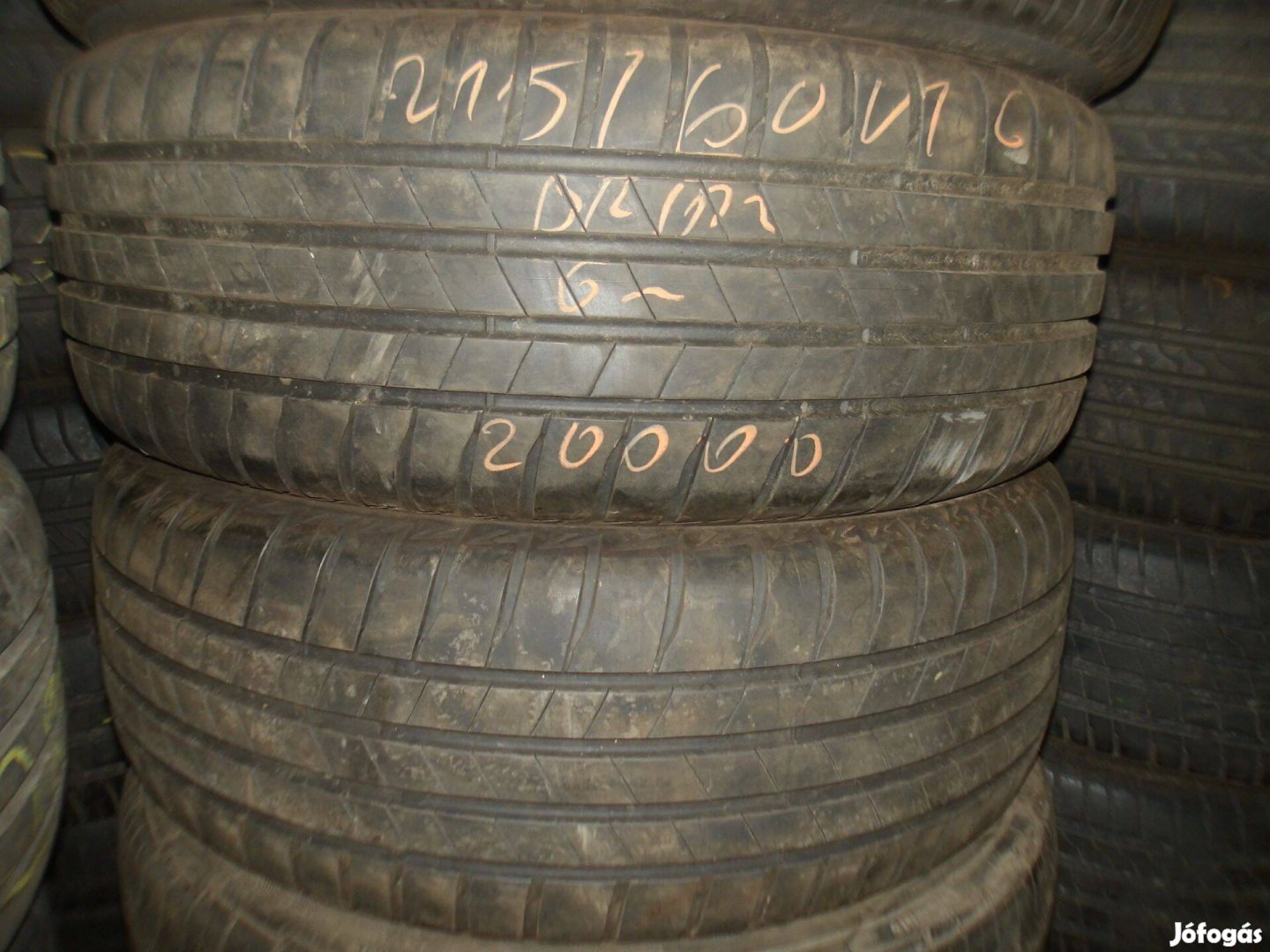 215/60r16 Bridgestone nyári gumi ajándék szereléssel