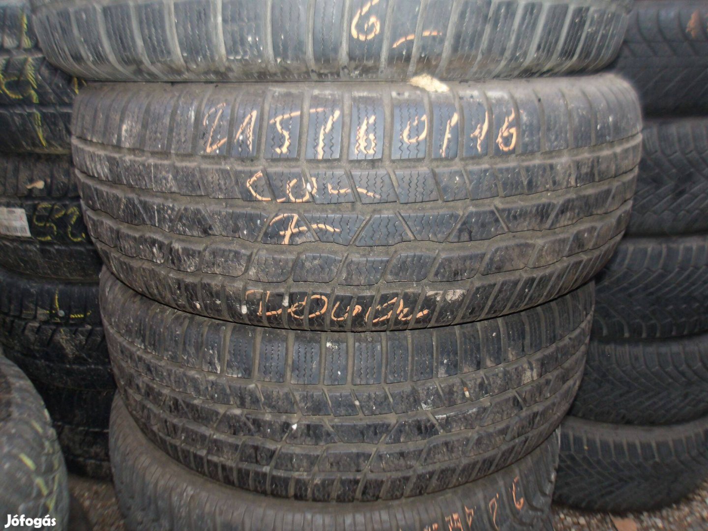 215/60r16 Continental téli gumi ajándék szereléssel