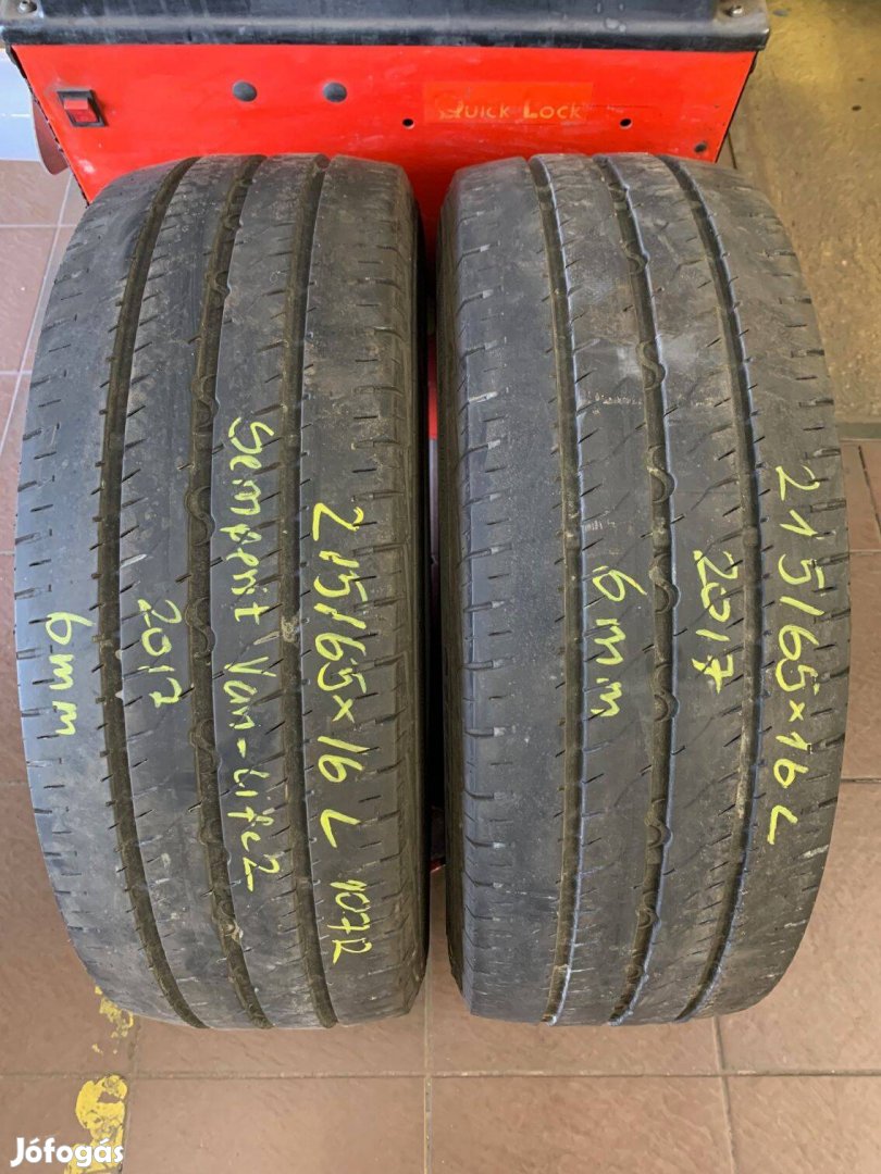 215/65R16C 215 65 16C 215/65x16C Semperit nyári gumi eladó