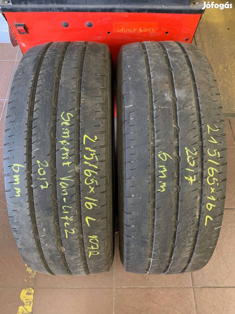 215/65R16C 215 65 16C 215/65x16C Semperit nyári gumi eladó