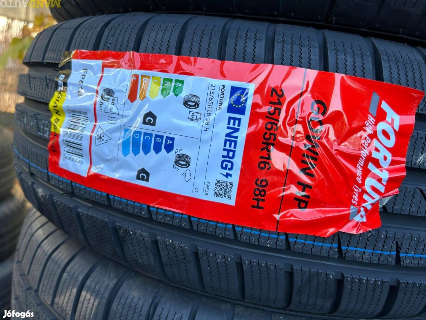 215/65R16 Fortuna Gowin HP(Goodyear termék!),Új téli gumi