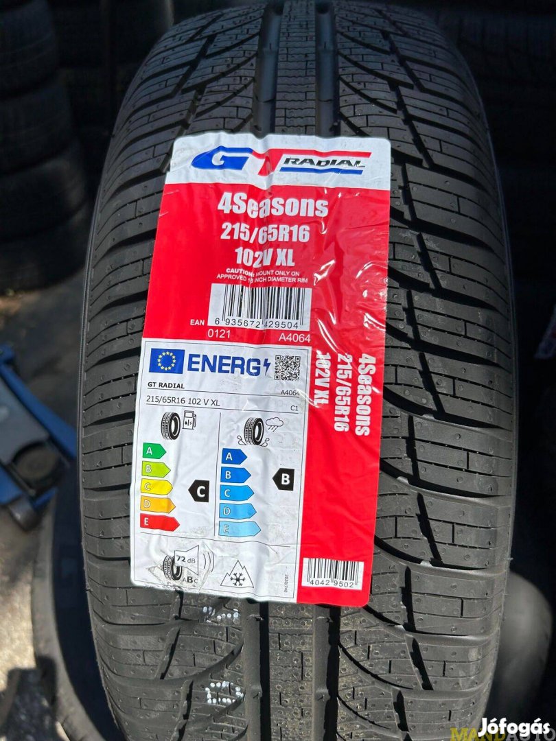 215/65R16 Gtradial 4Season,Új négy évszakos gumi