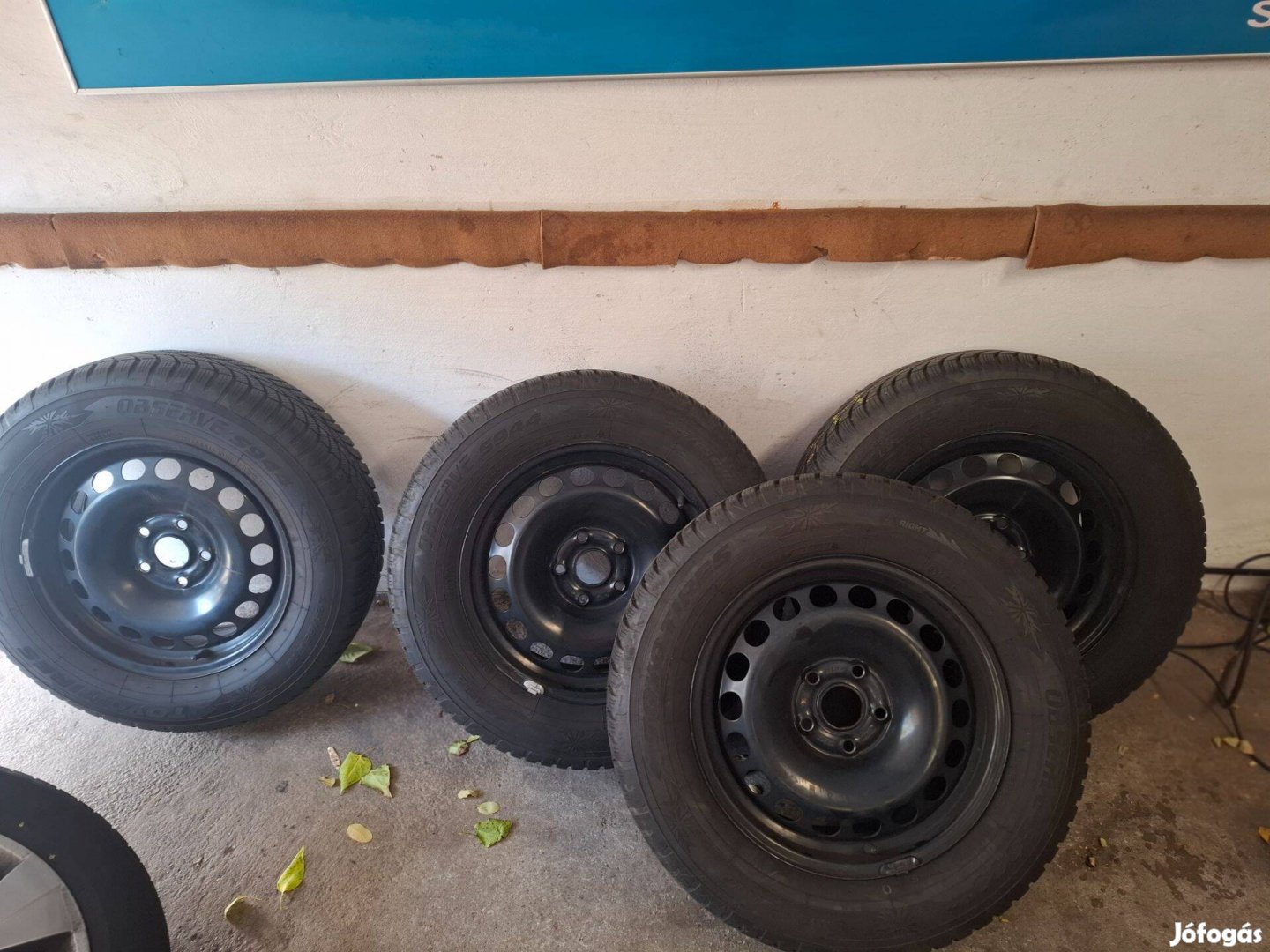 215/65R16 téli kerék garnitúra eladó