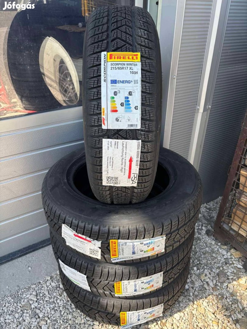 215/65R17 215/65 R17 új Pirelli XL téli gumi ÁR/db Dot23