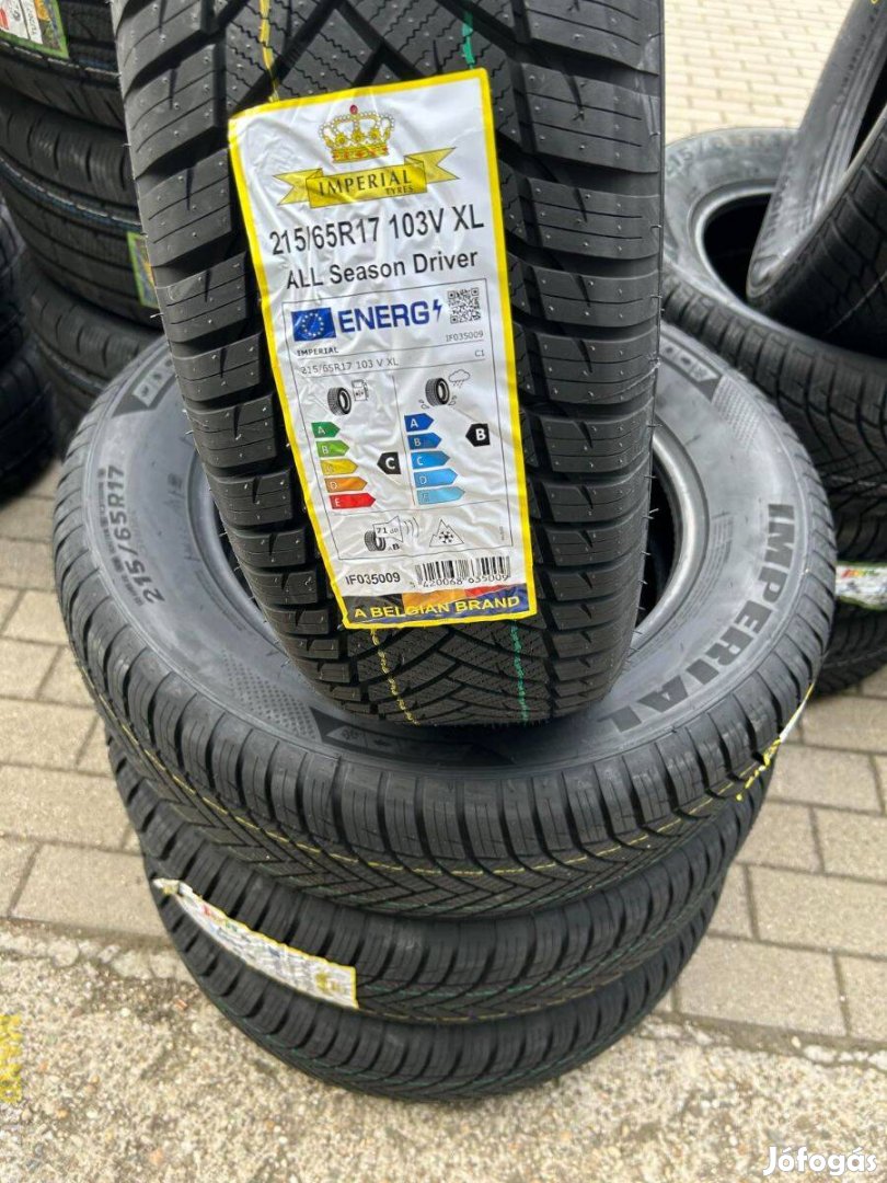 215/65R17 Imperial All Season SUV,Új négy évszakos gumi