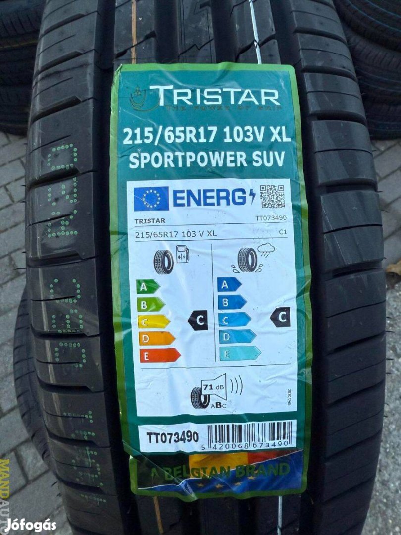 215/65R17 Tristar Sportpower SUV,Új nyárigumi