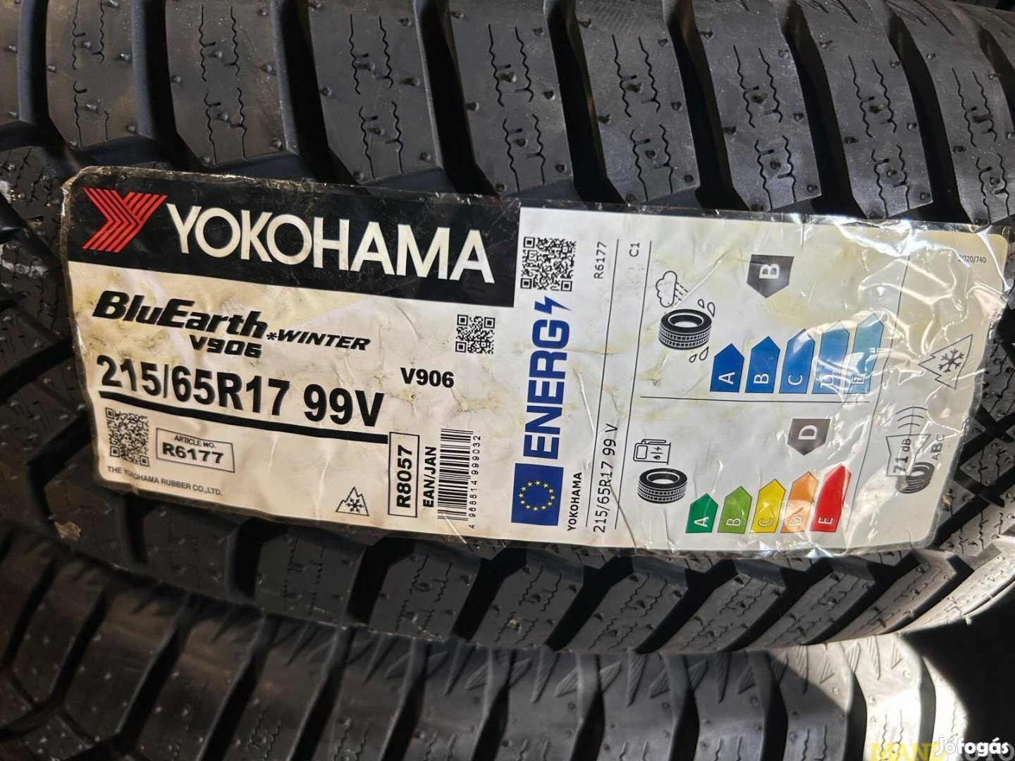 215/65R17 Yokohama Winter V906,Új téligumi