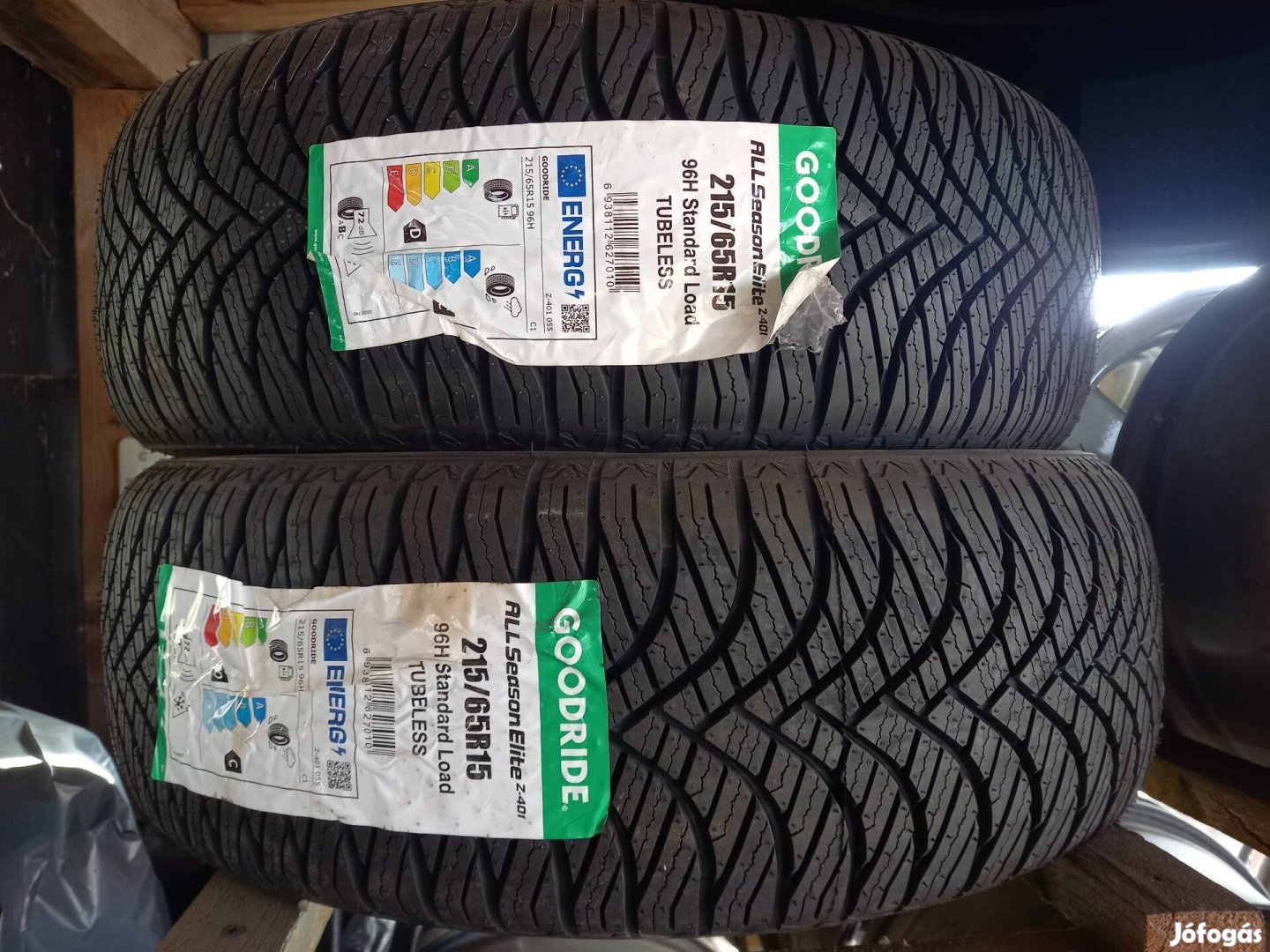 215/65 R15 4 évszakos gumi 2 db uj