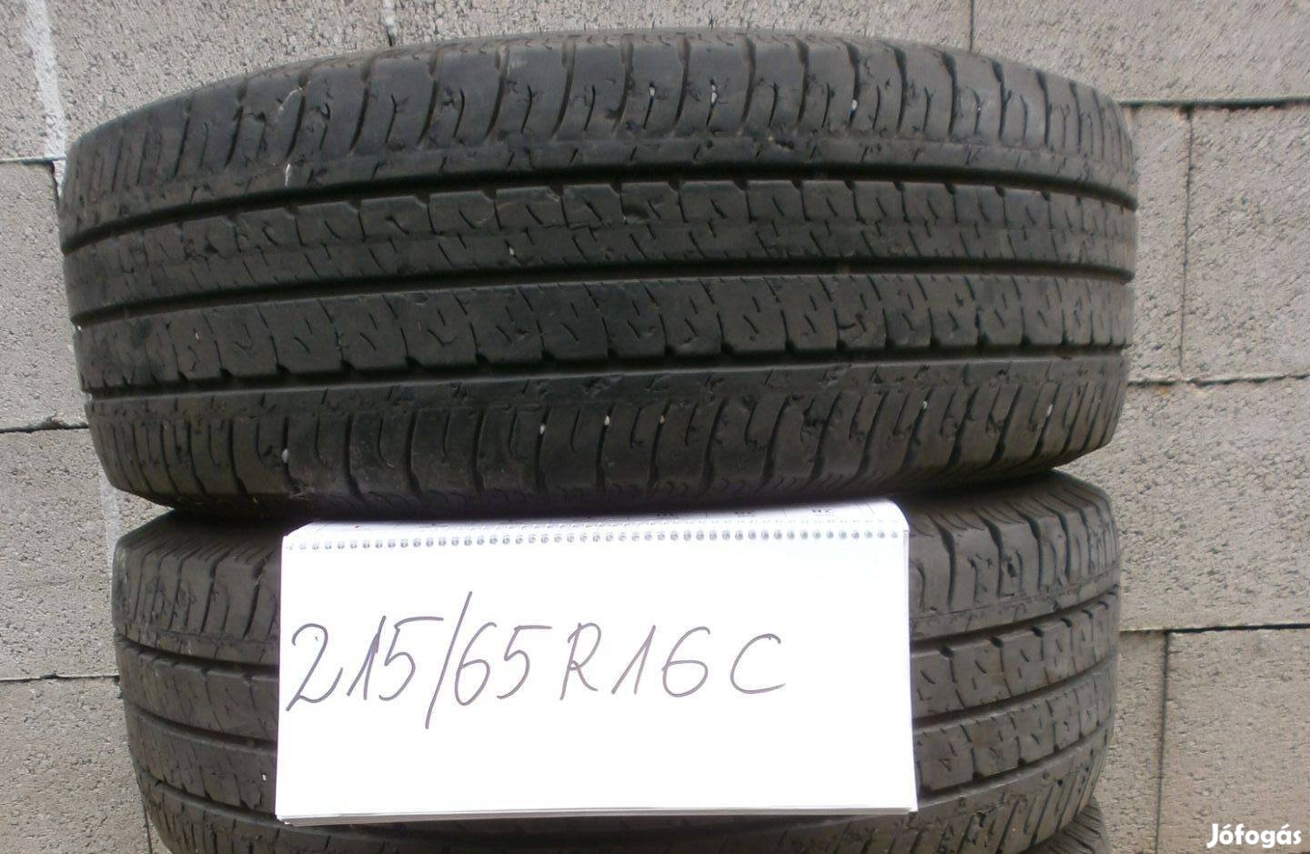 215/65 R16C Goodyear kisteher nyárigumi 4 db