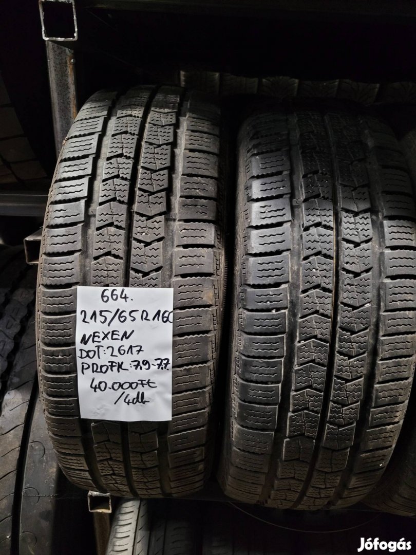 215/65 R16C Nexen kisteher téli gumik