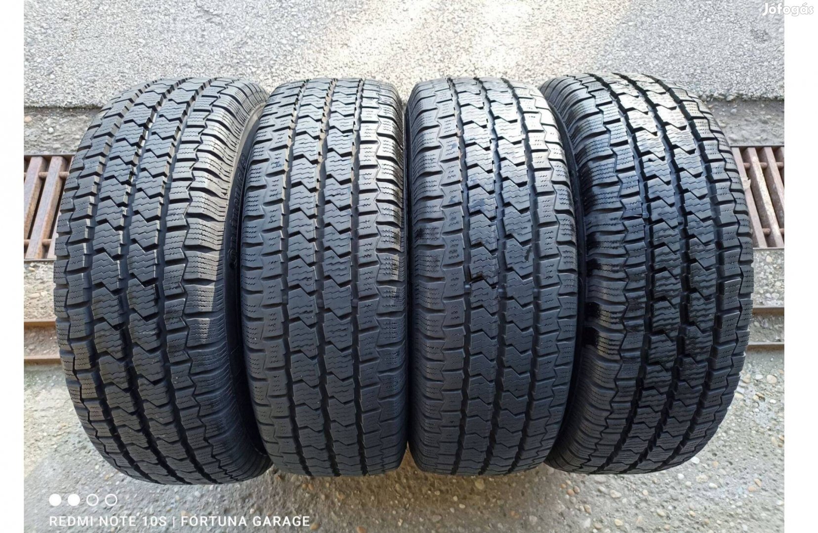 215/65 R16"C Continental négyévszakos teherautó garnitúra