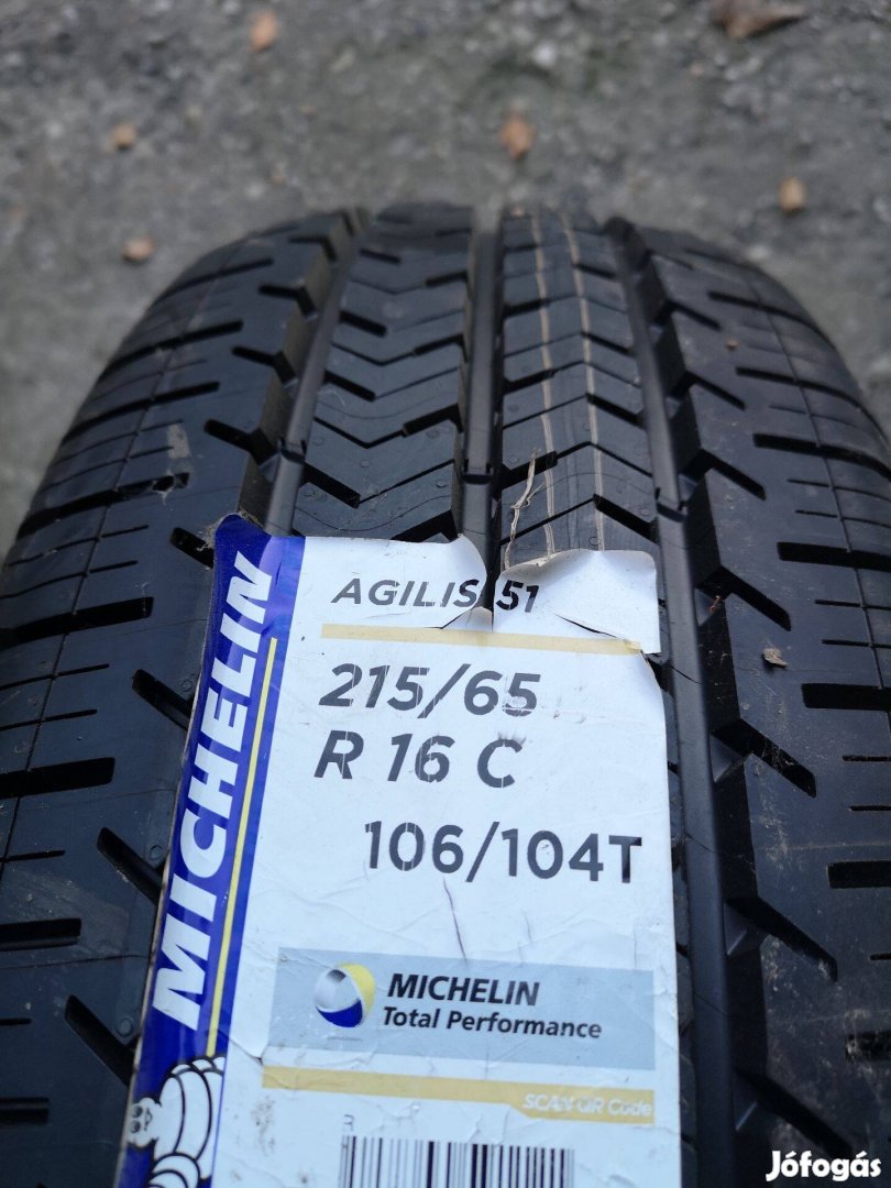 215/65 R16 C Michelin Agilis 51 új gumiabroncs