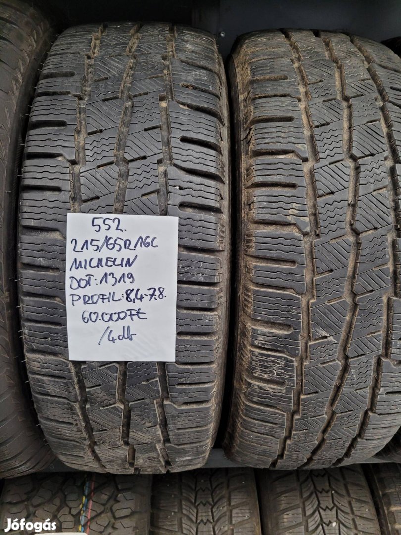 215/65 R16 C Michelin,Bridgestone,Continental téli gumik