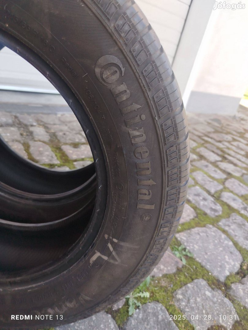 215/65 R16 C nyári gumi 2 db eladó