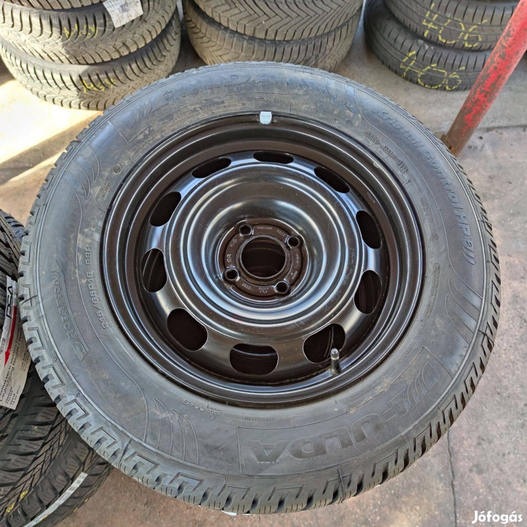 215/65 R16 Fulda téli gumi 4x108 16 Peugeot,Citroen lemez 135000ft/80/