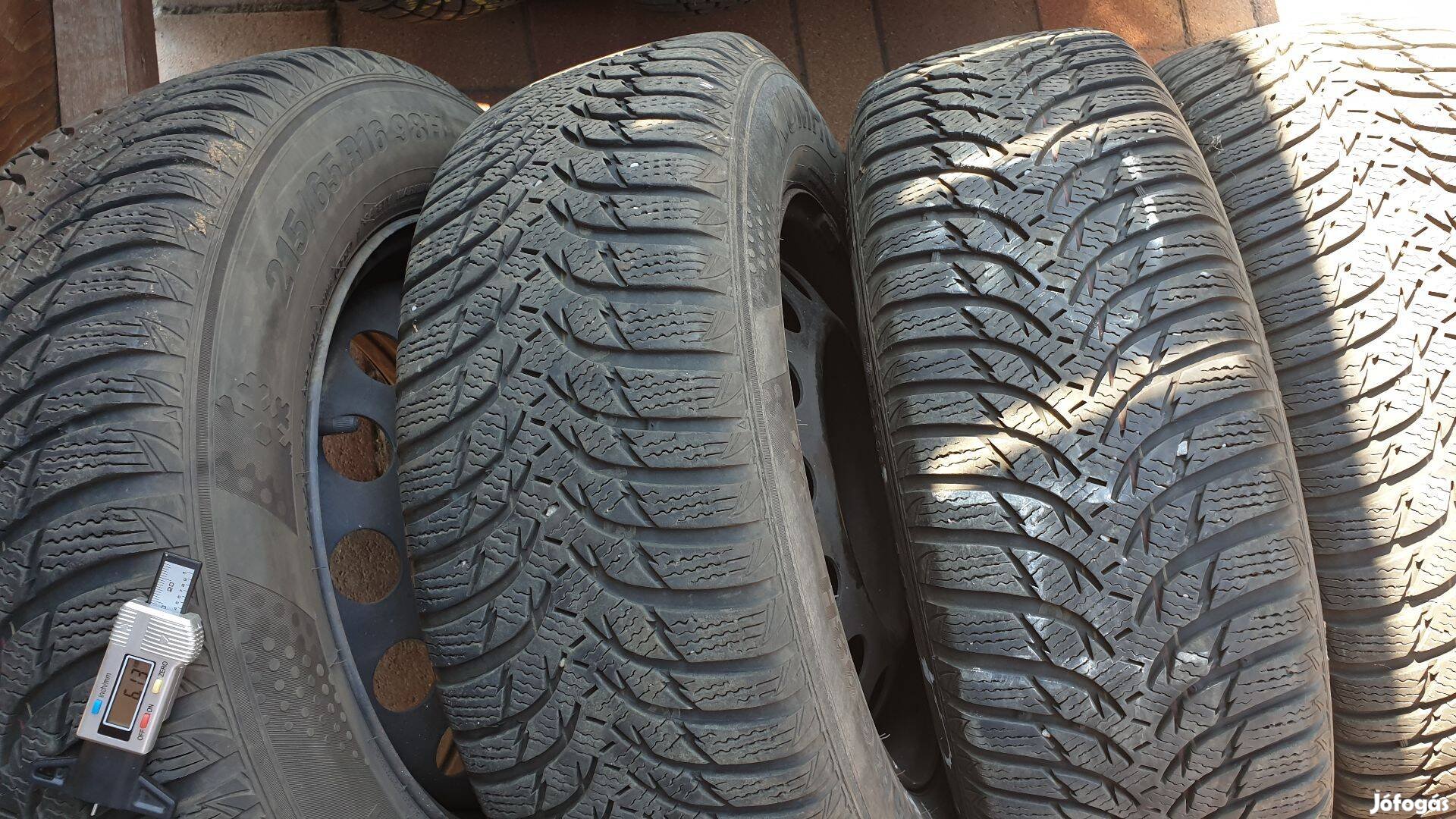 215/65 R16 Kumho téli szett