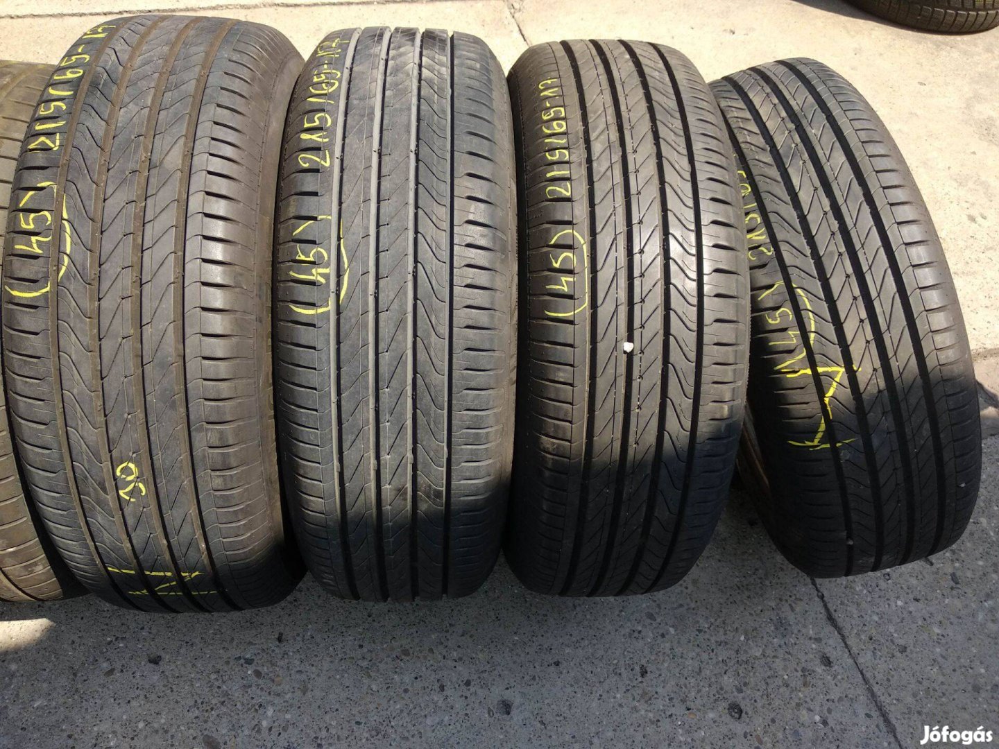 215/65 R17 Continental nyári gumi 40000ft a 4db /45/