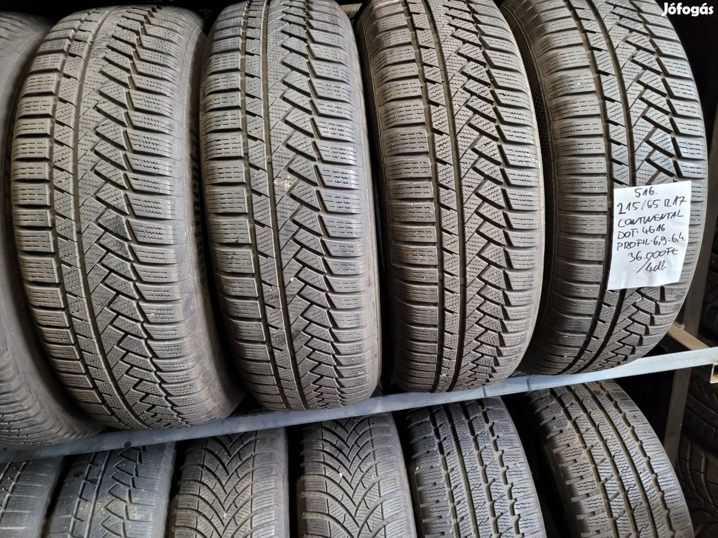 215/65 R17 Continental téli gumik