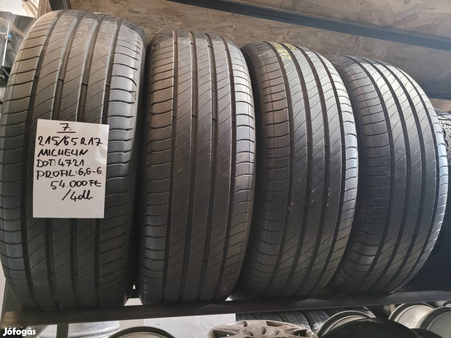 215/65 R17 Michelin nyári gumik