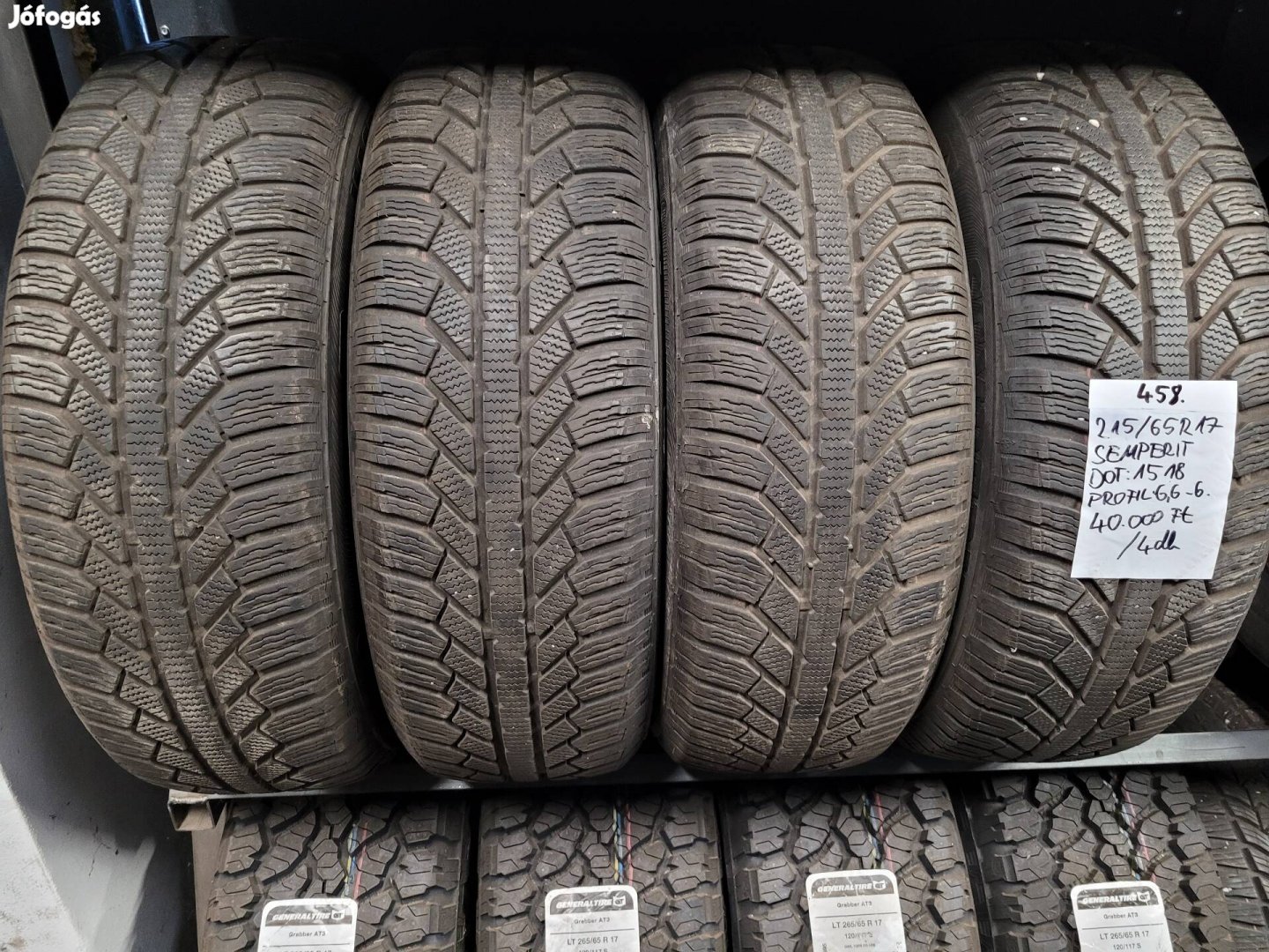 215/65 R17 Semperit téli gumik