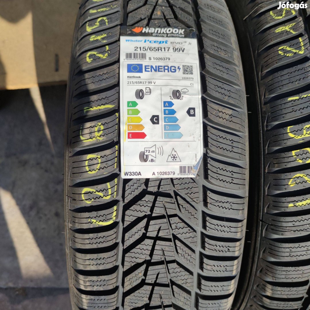 215/65 R17 Új!! Hankook téli gumi 150000ft a 4db/206/