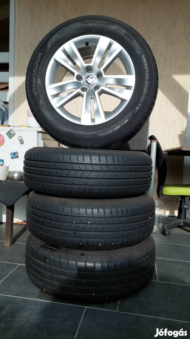 215/65 R17 nyárigumik Skoda Kodiaq alufelniken