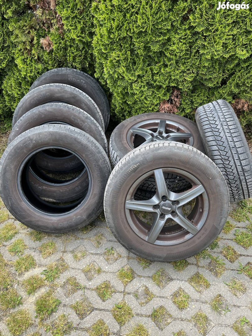 215/65/ R 16 Continental téli gumi felnivel ( plusz nyári gumi)