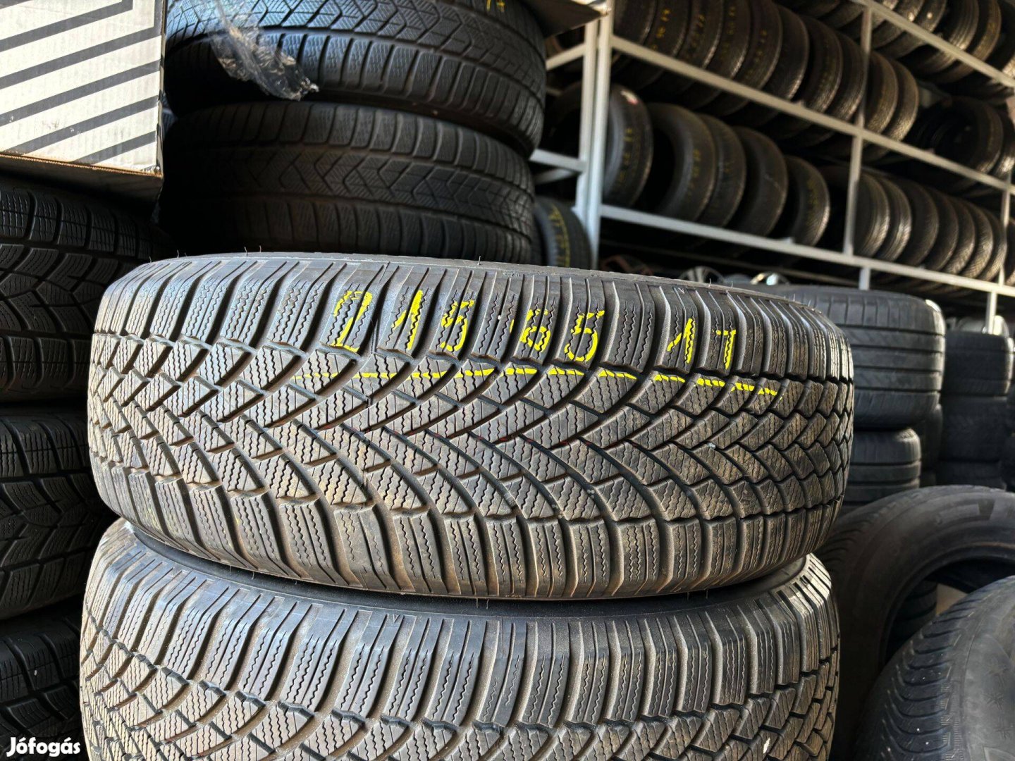 215/65 r17 Bridgestone téligumi 4db eladó 215/65r17 garnitúra